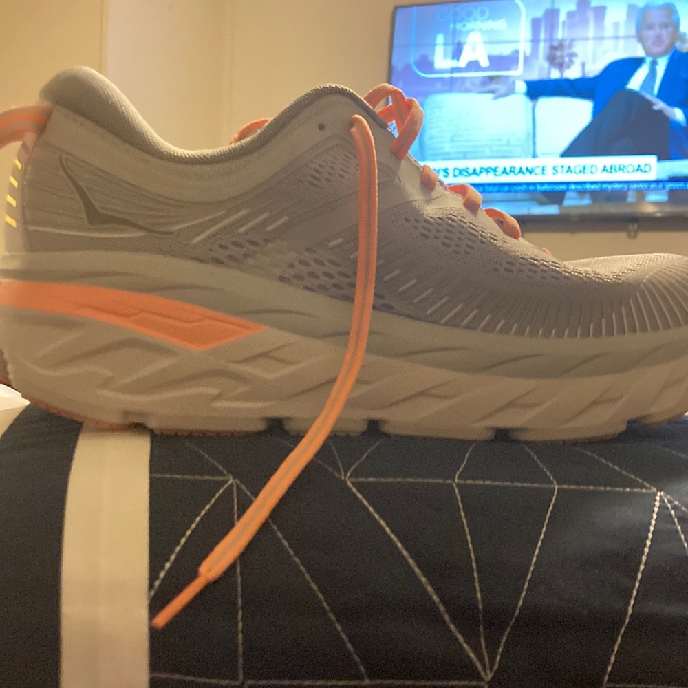 Like New Hokas…I’ve only worn them once .They’re clean and are 1/2 of the price